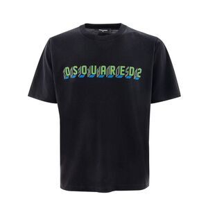 Dsquared² Black Cotton Men's T-Shirt